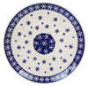 Polish Pottery 10" Dinner Plate (Snow Drift) | T132T-PZ at PolishPotteryOutlet.com