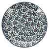 Polish Pottery 10" Dinner Plate (Peacock Parade) | T132U-AS60 at PolishPotteryOutlet.com
