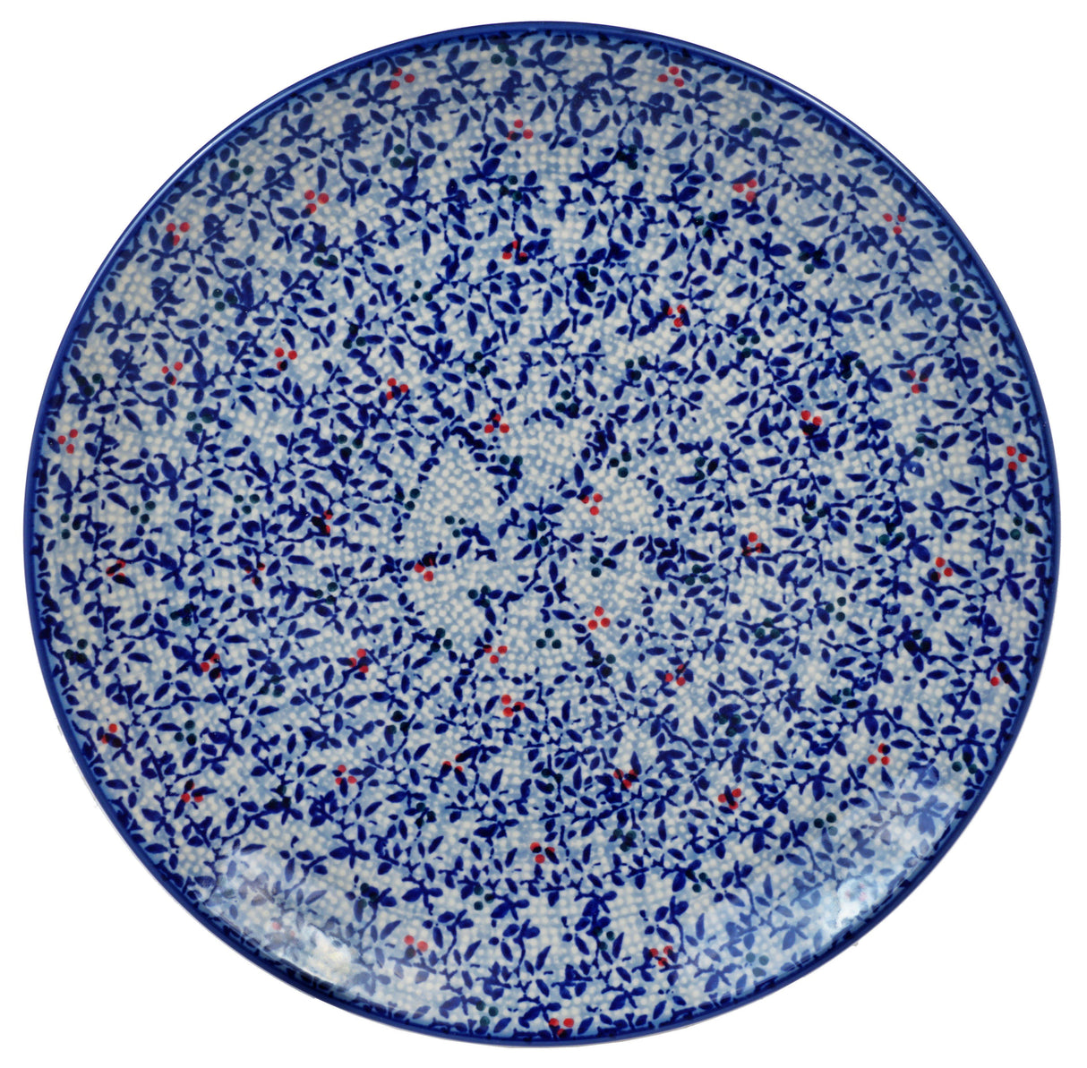 Plate, Round, Dinner, 10" in "Twilight Berries" by Manufaktura | T132U-GP14