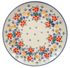 Polish Pottery 10" Dinner Plate (Fresh Flowers) | T132U-MS02 at PolishPotteryOutlet.com