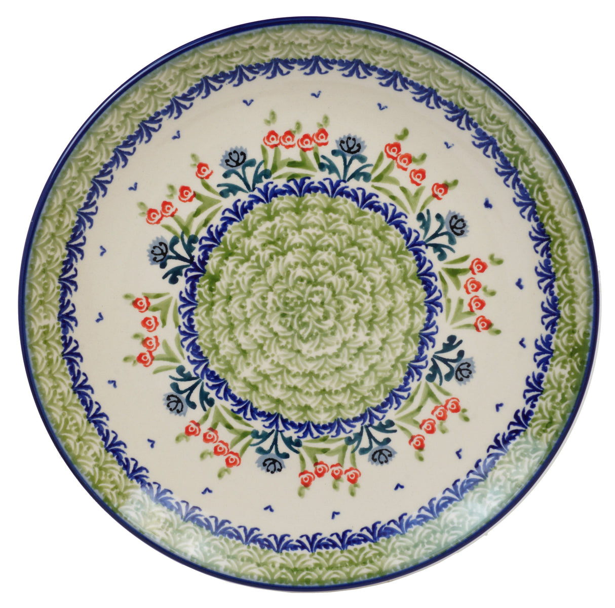 Plate, Round, Dinner, 10" in "Walk in the Park" by Manufaktura | T132U-P313