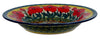 Polish Pottery Soup Plate (Poppies in Bloom) | T133S-JZ34 at PolishPotteryOutlet.com