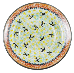 Polish Pottery 9.25" Soup Plate (Capistrano) | T133S-WK59 Additional Image at PolishPotteryOutlet.com
