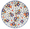 Polish Pottery 8.5" Salad Plate (Bubble Machine) | T134M-AS38 at PolishPotteryOutlet.com