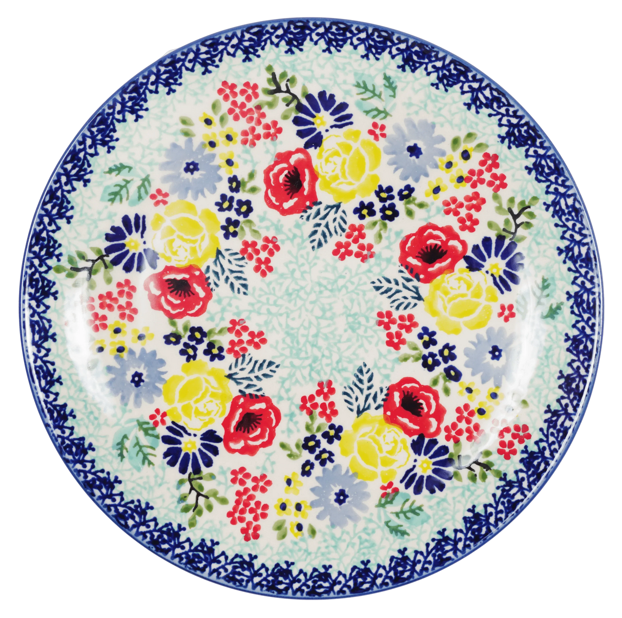 Plate, Round, Salad, 8.5" in "Garden Party" by Manufaktura | T134S-BUK1