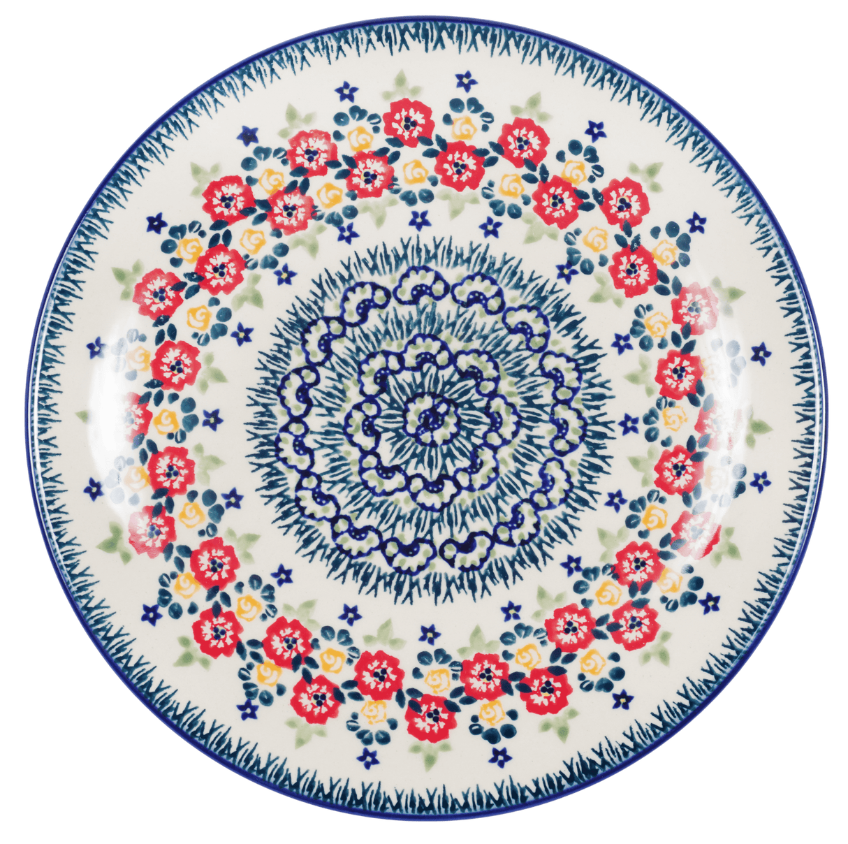 Plate, Round, Salad, 8.5" in "Field of Dreams" by Manufaktura | T134S-JZ24