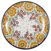 Polish Pottery 8.5" Salad Plate (Autumn Harvest) | T134S-LB at PolishPotteryOutlet.com