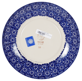 Polish Pottery 8.5" Salad Plate (Mediterranean Blossoms) | T134S-P274 Additional Image at PolishPotteryOutlet.com