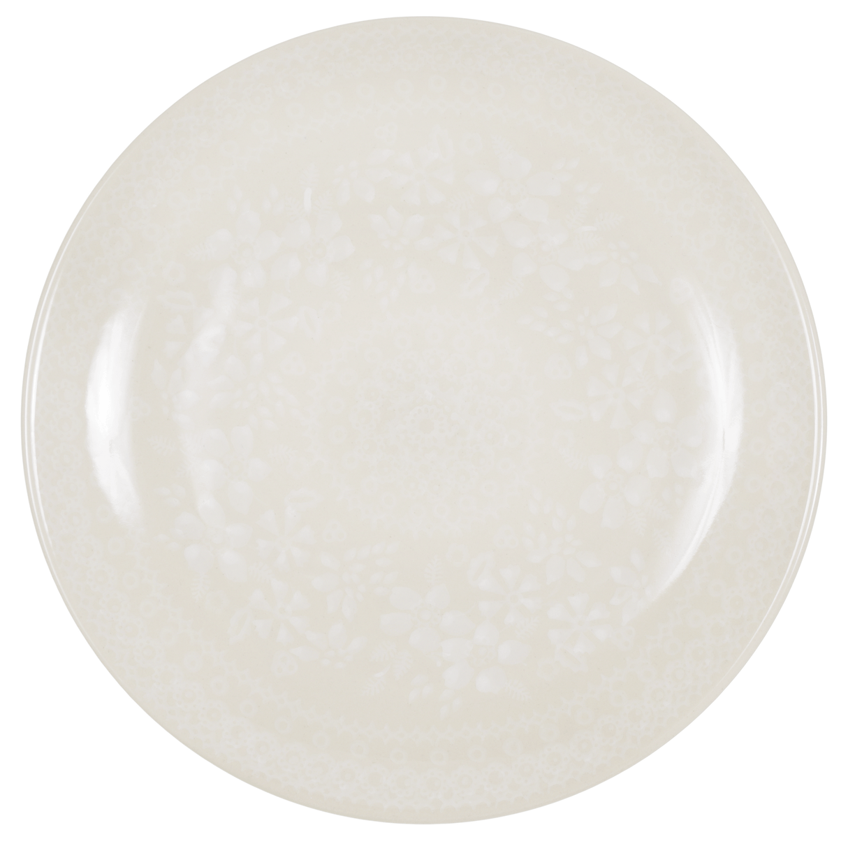 Plate, Round, Salad, 8.5" in "Duet in Lace" by Manufaktura | T134S-SB02