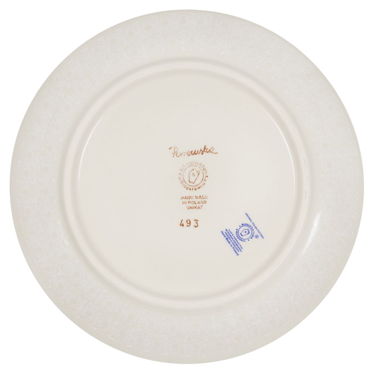Plate, Round, Salad, 8.5" in "Duet in Lace" by Manufaktura | T134S-SB02
