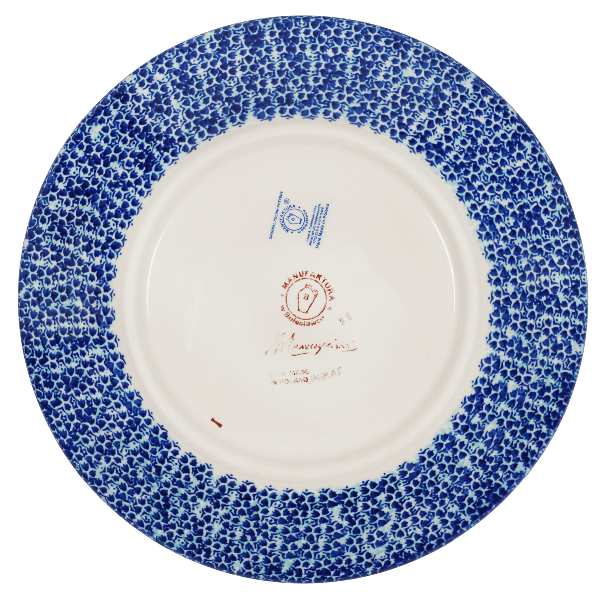 Plate, Round, Salad, 8.5" in "Butterfly Bliss" by Manufaktura | T134S-WK73