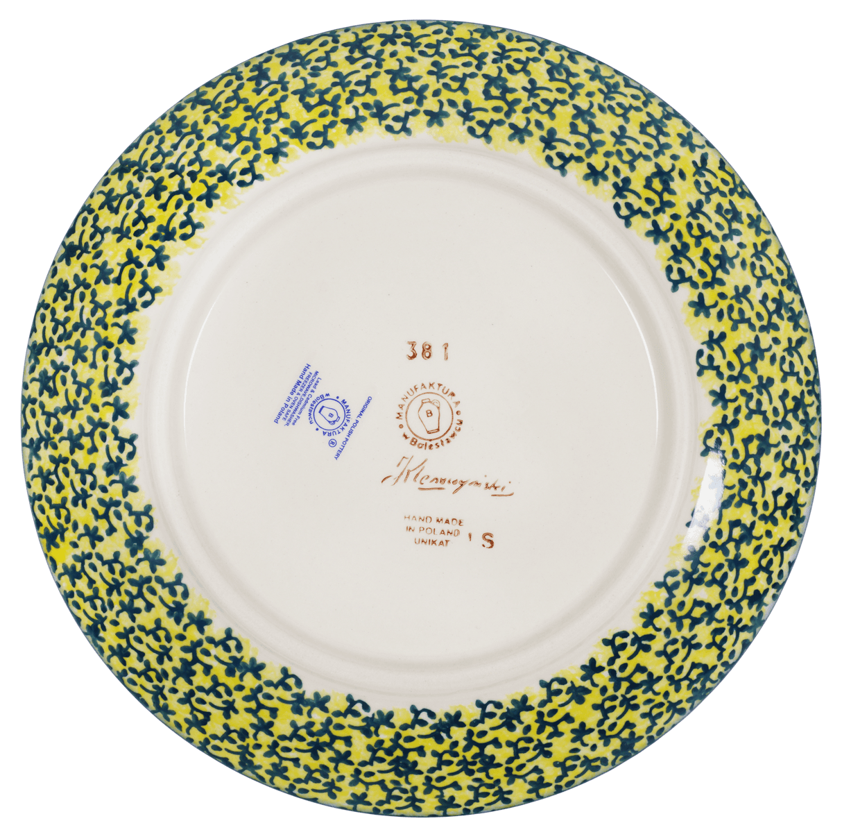 Plate, Round, Salad, 8.5" in "Sunlit Wildflowers" by Manufaktura | T134S-WK77