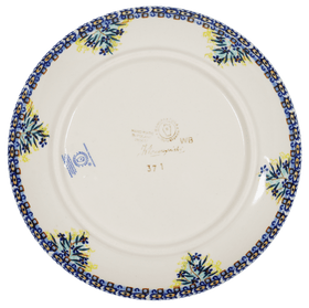 Polish Pottery 8.5" Salad Plate (Brilliant Garland) | T134S-WK79 Additional Image at PolishPotteryOutlet.com