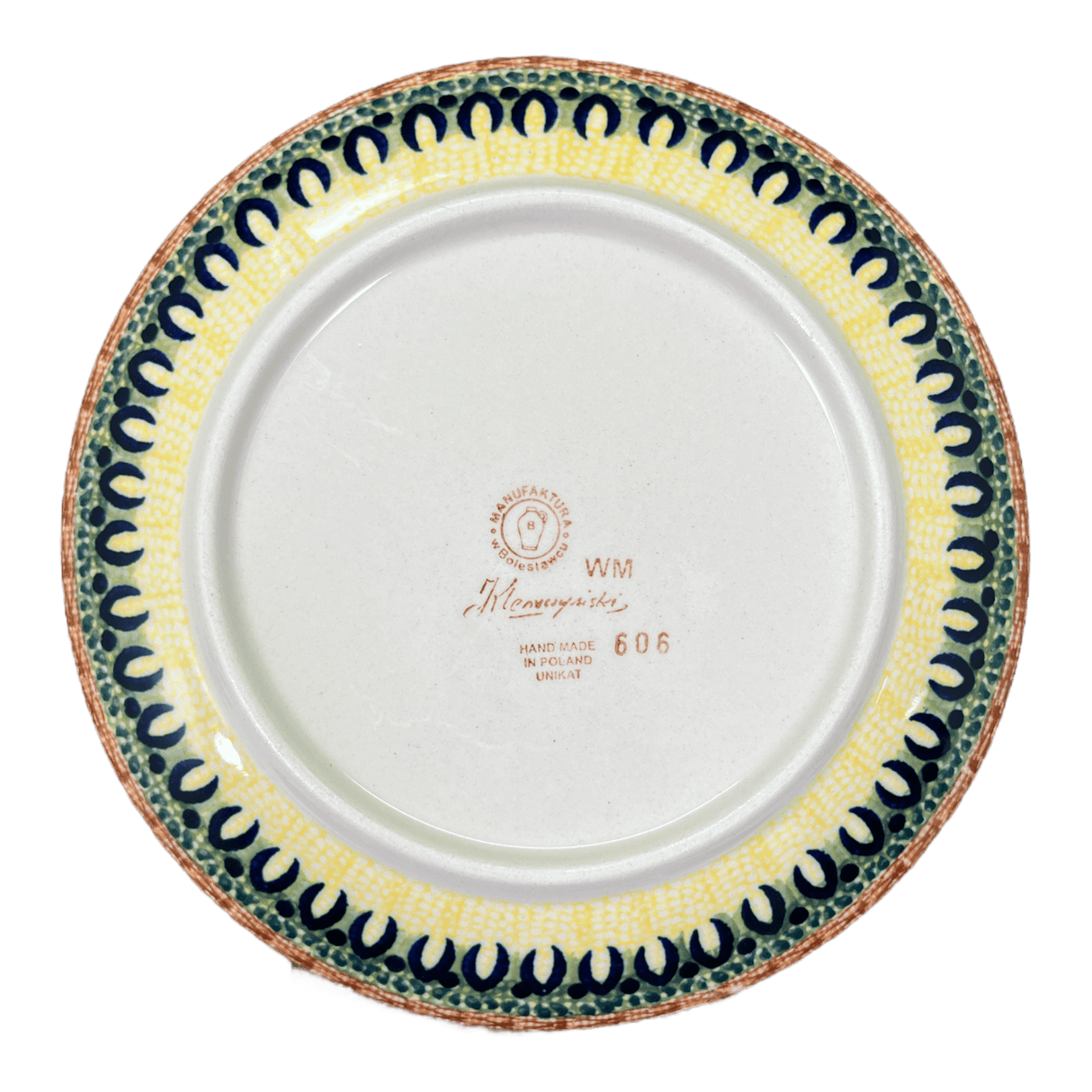 Plate, Round, Salad, 8.5" in "Baltic Garden" by Manufaktura | T134S-WKB