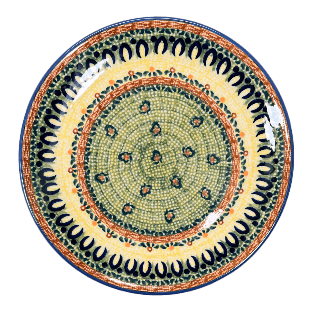 Plate, Round, Salad, 8.5" in "Baltic Garden" by Manufaktura | T134S-WKB