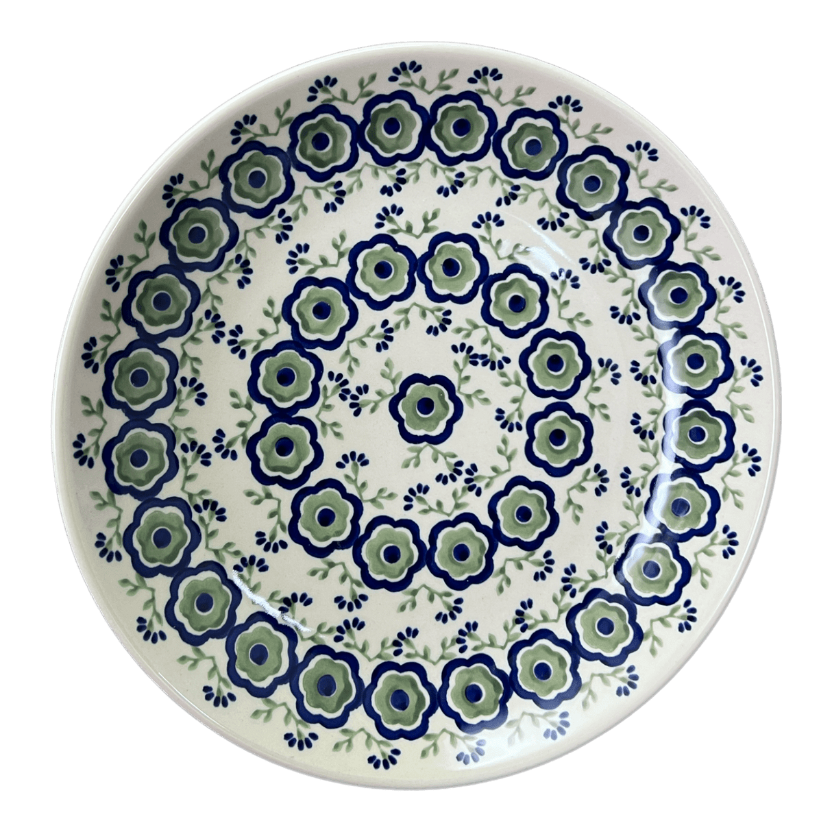 Plate, Round, Salad, 8.5" in "Green Tea Garden" by Manufaktura | T134T-14