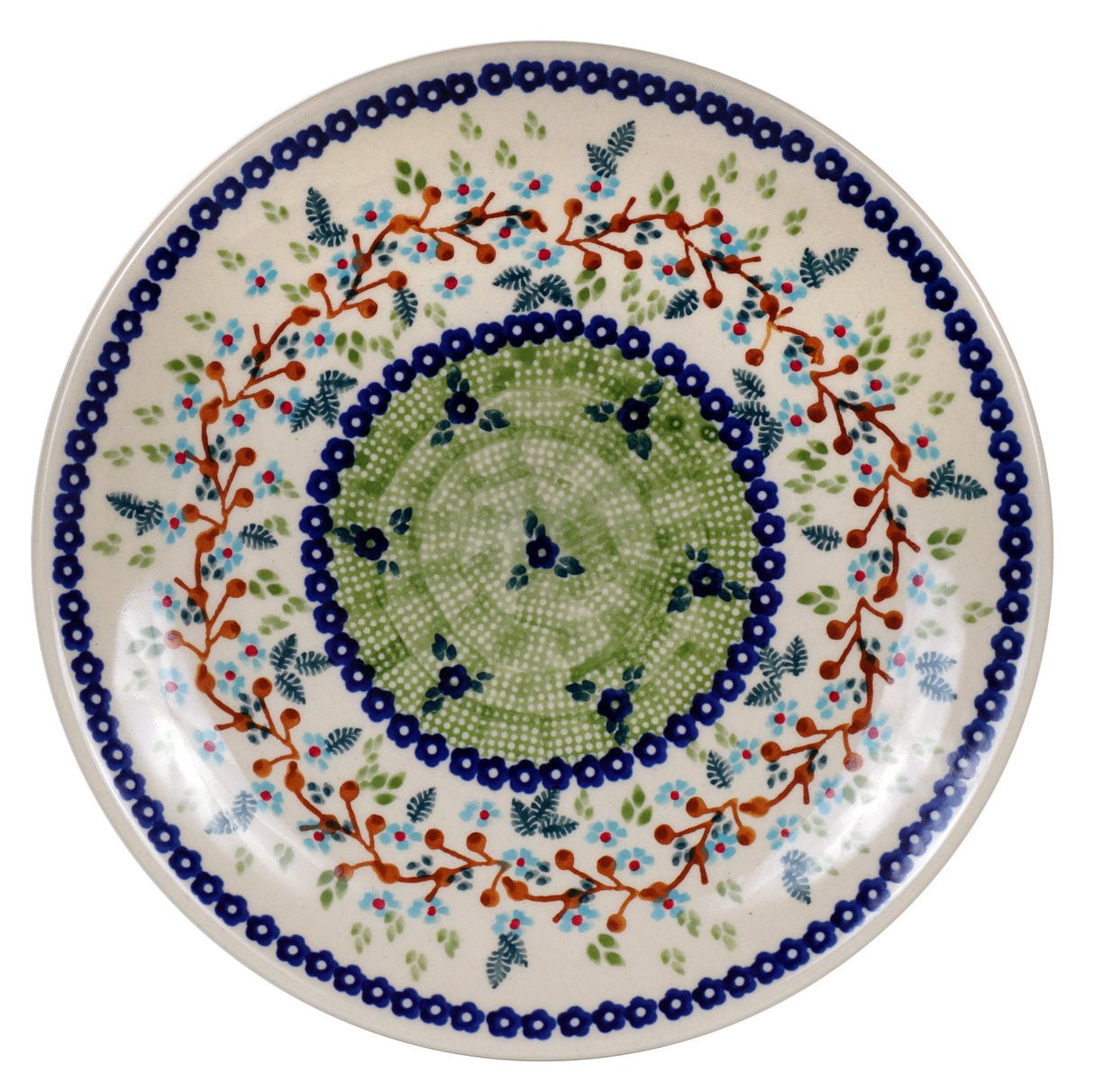 Plate, Round, Salad, 8.5" in "Spring's Promise" by Manufaktura | T134T-KK03
