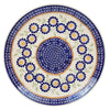 Polish Pottery 8.5" Salad Plate (Mums the Word) | T134T-P178 at PolishPotteryOutlet.com