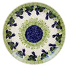 Polish Pottery 8.5" Salad Plate (Bunny Love) | T134T-P324 at PolishPotteryOutlet.com