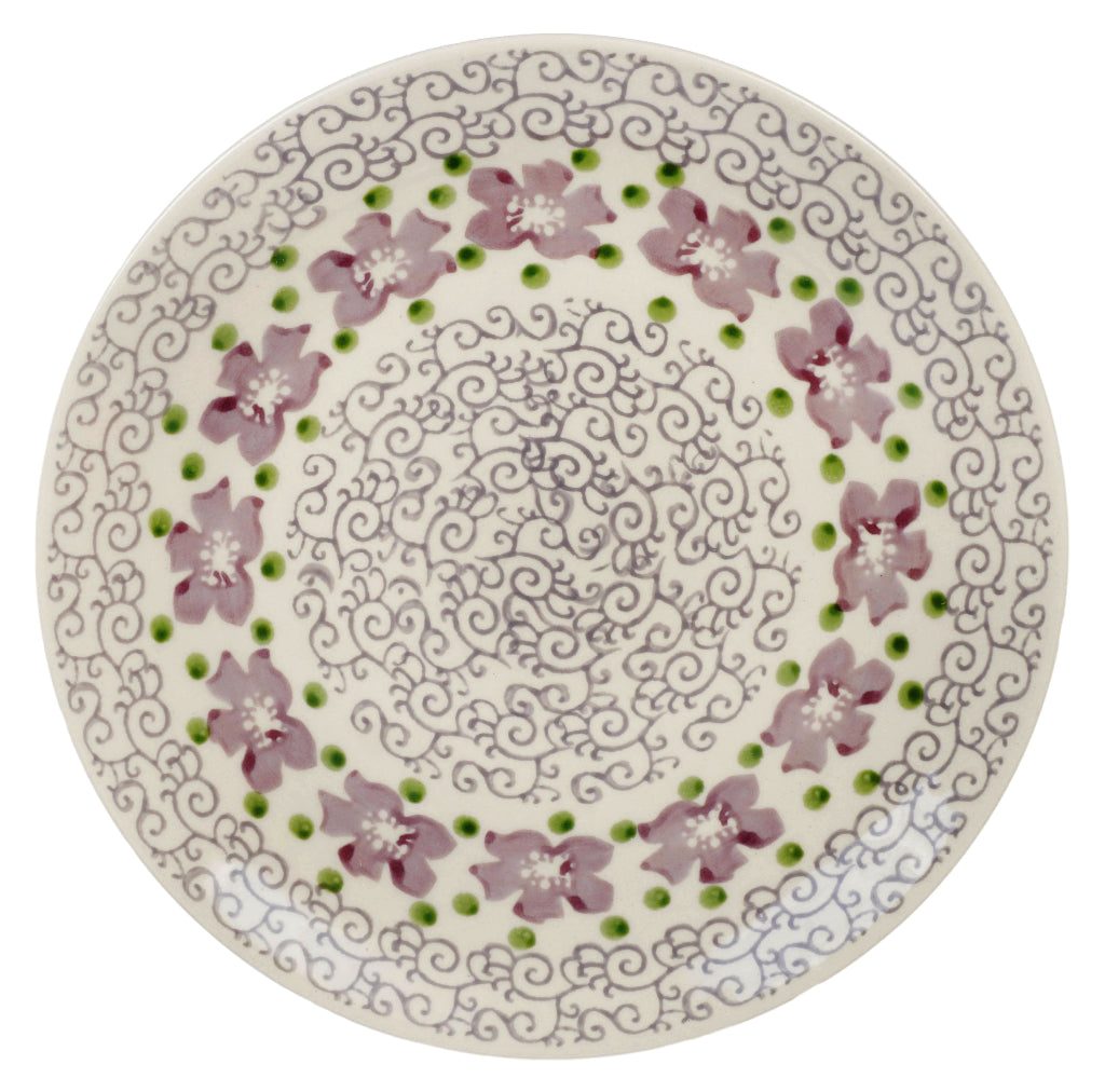 Plate, Round, Salad, 8.5" in "Merlot Garden" by Manufaktura | T134T-P353