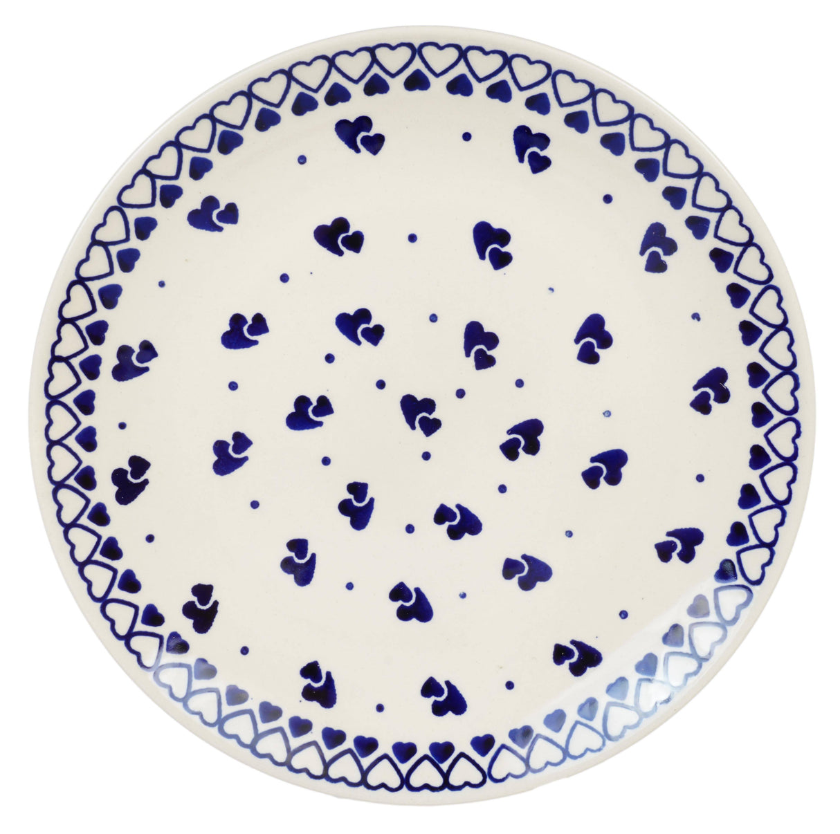 Plate, Round, Salad, 8.5" in "Heart-2-Heart" by Manufaktura | T134T-SE