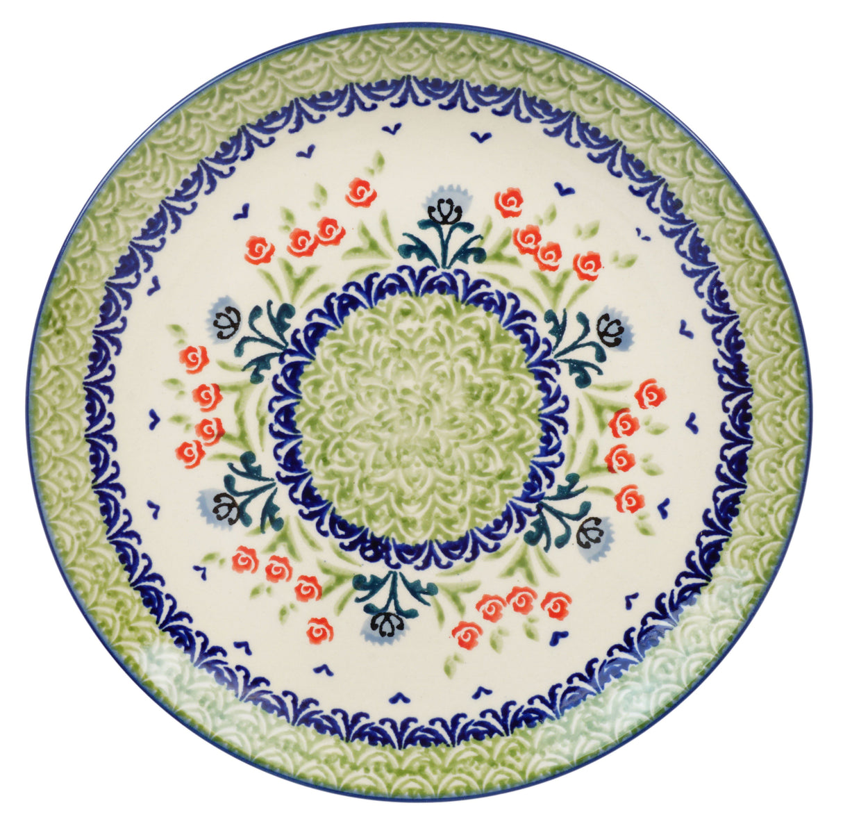 Plate, Round, Salad, 8.5" in "Walk in the Park" by Manufaktura | T134U-P313