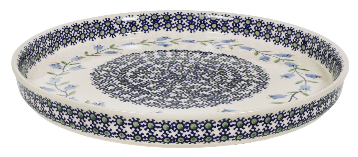 Tray, Round, 10.25" in "Lily of the Valley" by Manufaktura | T153T-ASD