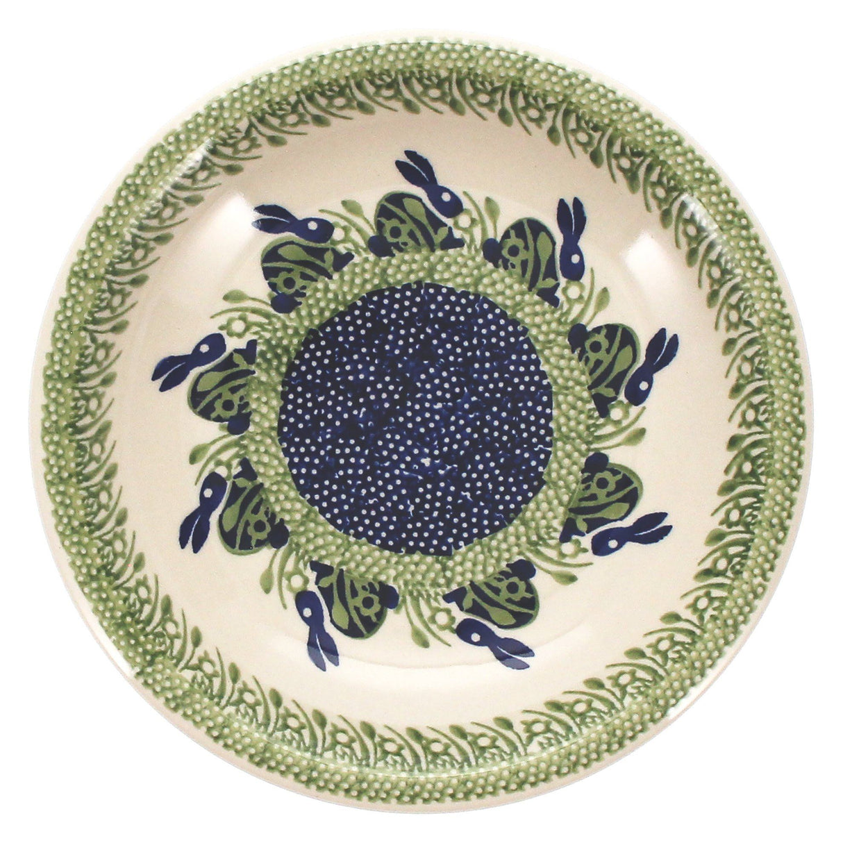 Bowl, Round, Pasta, 9.25" Bowl in "Bunny Love" by Manufaktura | T159T-P324