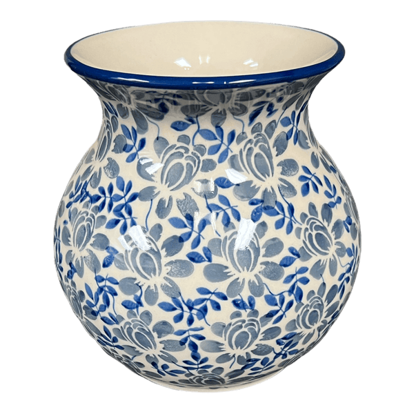 6" Tall Vase (English Blue) W003UAS53 The Polish Pottery Outlet