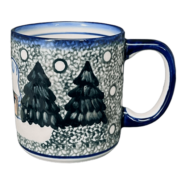 Polish Pottery - John's Mug - Blue Bells - The Polish Pottery Outlet