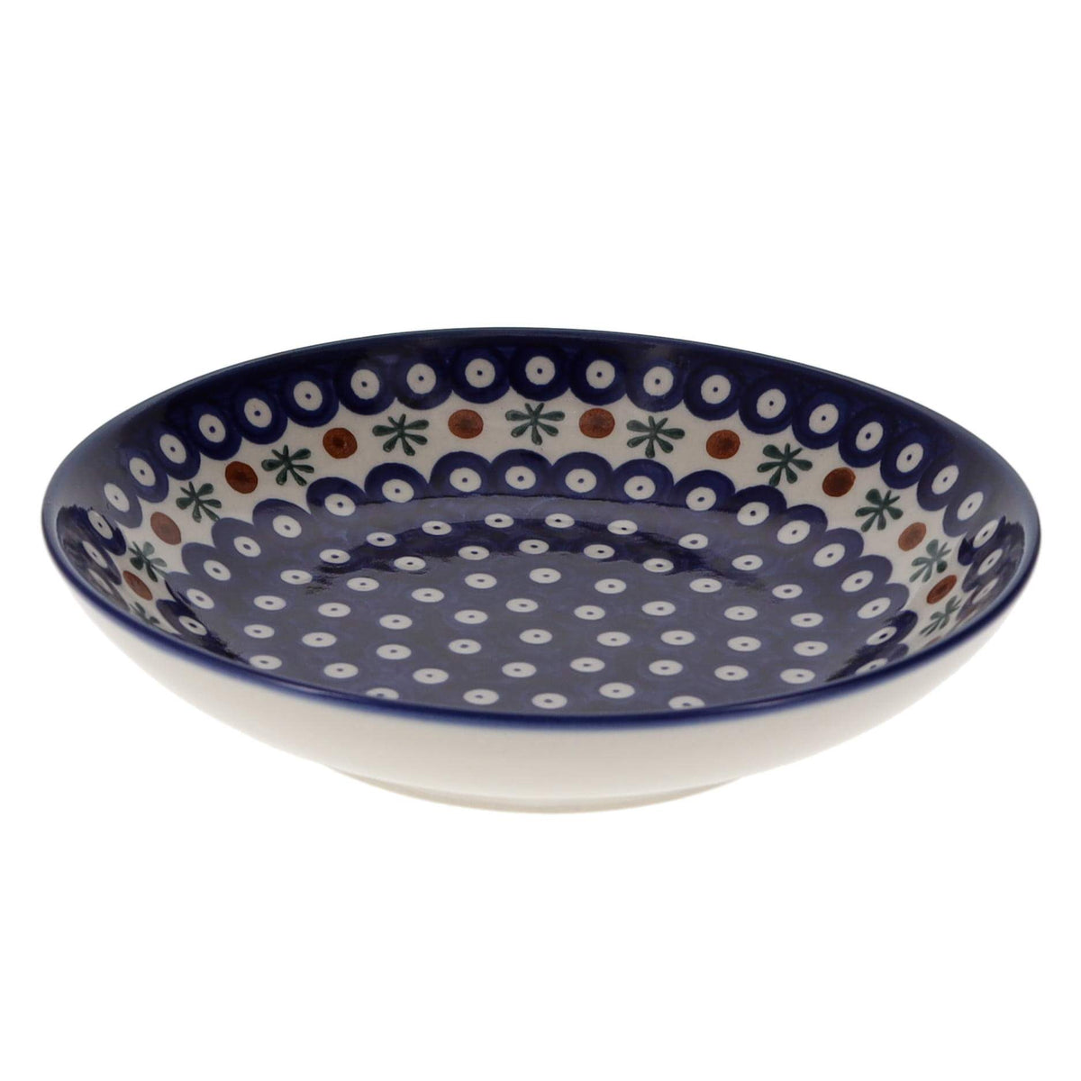 Bowl, Round, Pasta Bowl, WR (WR5E) in "Mosquito" by W.R. Ceramika | WR5E-SM3