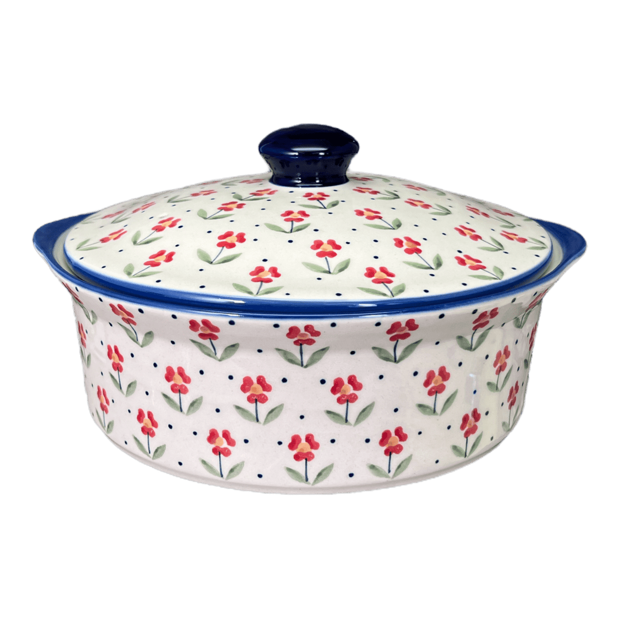Baker, Round, with Lid, Deep, 8" in "Simply Beautiful" by Manufaktura | Z128T-AC61