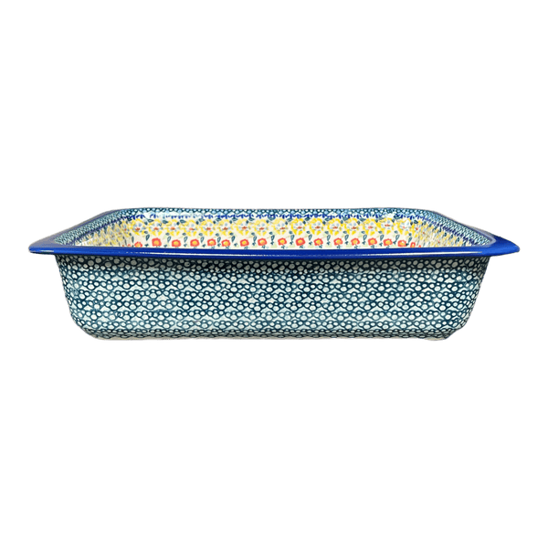 Polish Pottery Deep Dish Lasagna Pan Sunny Border The Polish