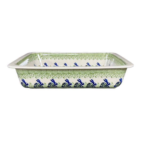 Polish Pottery - 9x11 Rectangular Baker - Misty Green - The Polish  Pottery Outlet