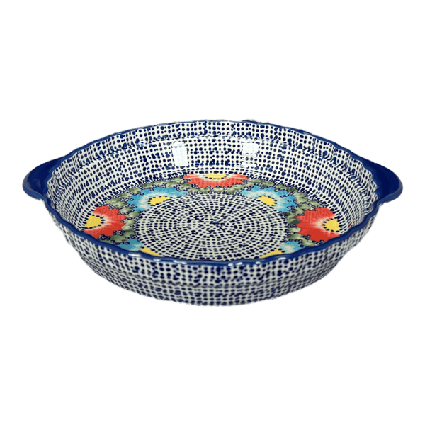 The 2.5 Quart Batter Bowl (Fiesta)  D014U-U1 - The Polish Pottery Outlet