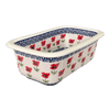 Polish Pottery Bread Baker (Poppy Garden) | Z150T-EJ01 at PolishPotteryOutlet.com