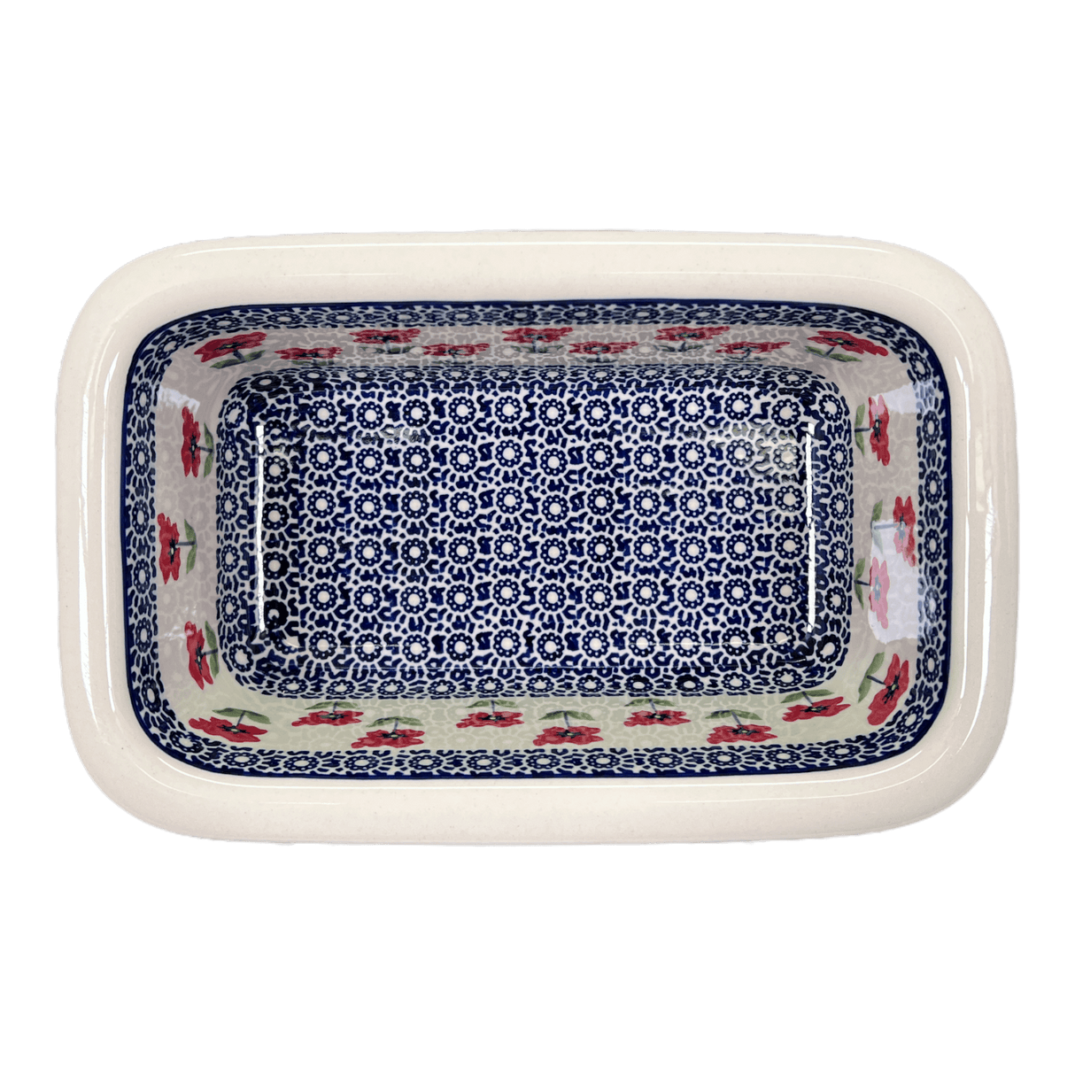 Baker, Bread, 9.5" x 6" in "Poppy Garden" by Manufaktura | Z150T-EJ01