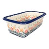 Polish Pottery Bread Baker (Flower Power) | Z150T-JS14 at PolishPotteryOutlet.com