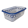 Polish Pottery Bread Baker (Kitty Cat Path) | Z150T-KOT6 at PolishPotteryOutlet.com