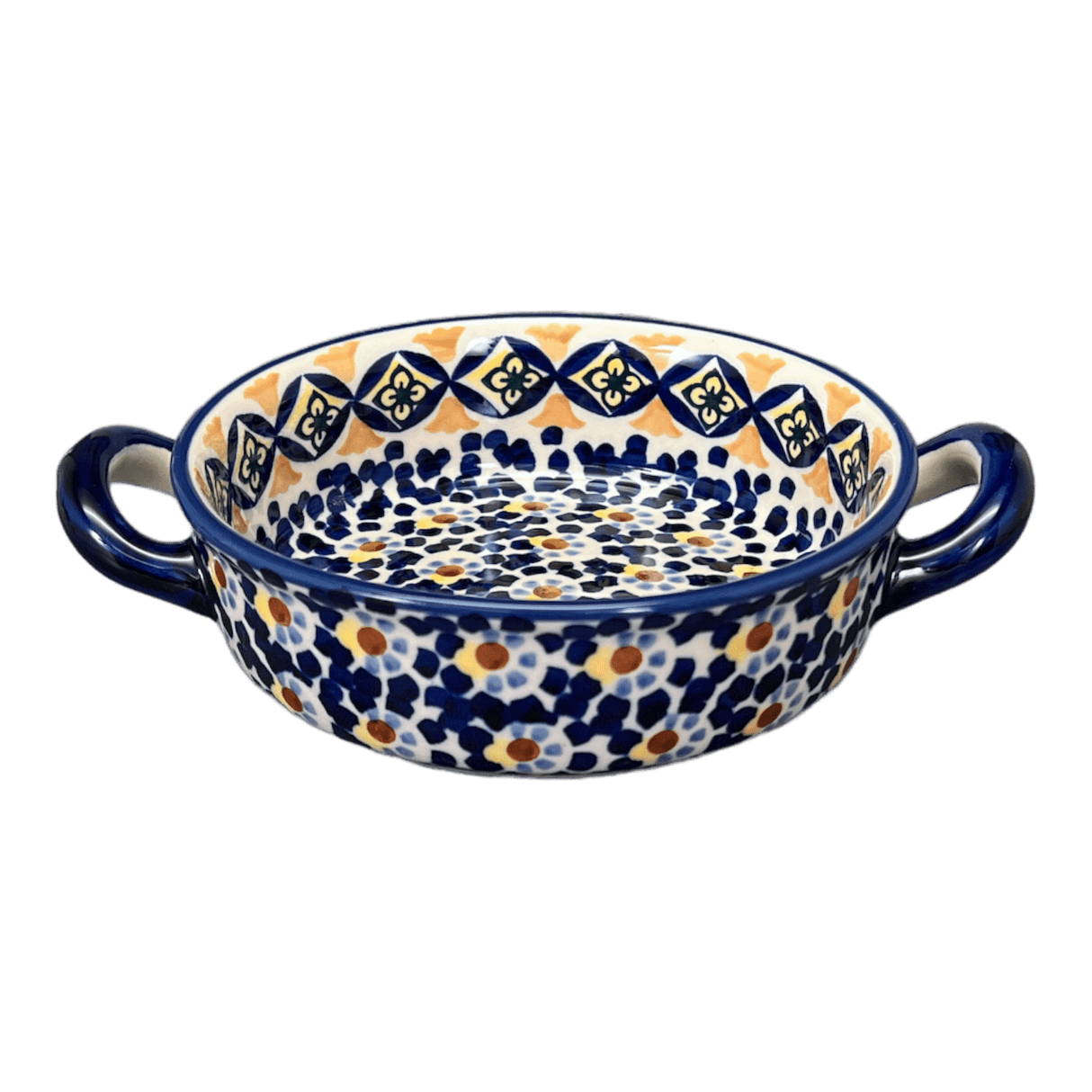 Casserole, Round, Small, 5" x 7.5" in "Kaleidoscope" by Manufaktura | Z153U-ASR