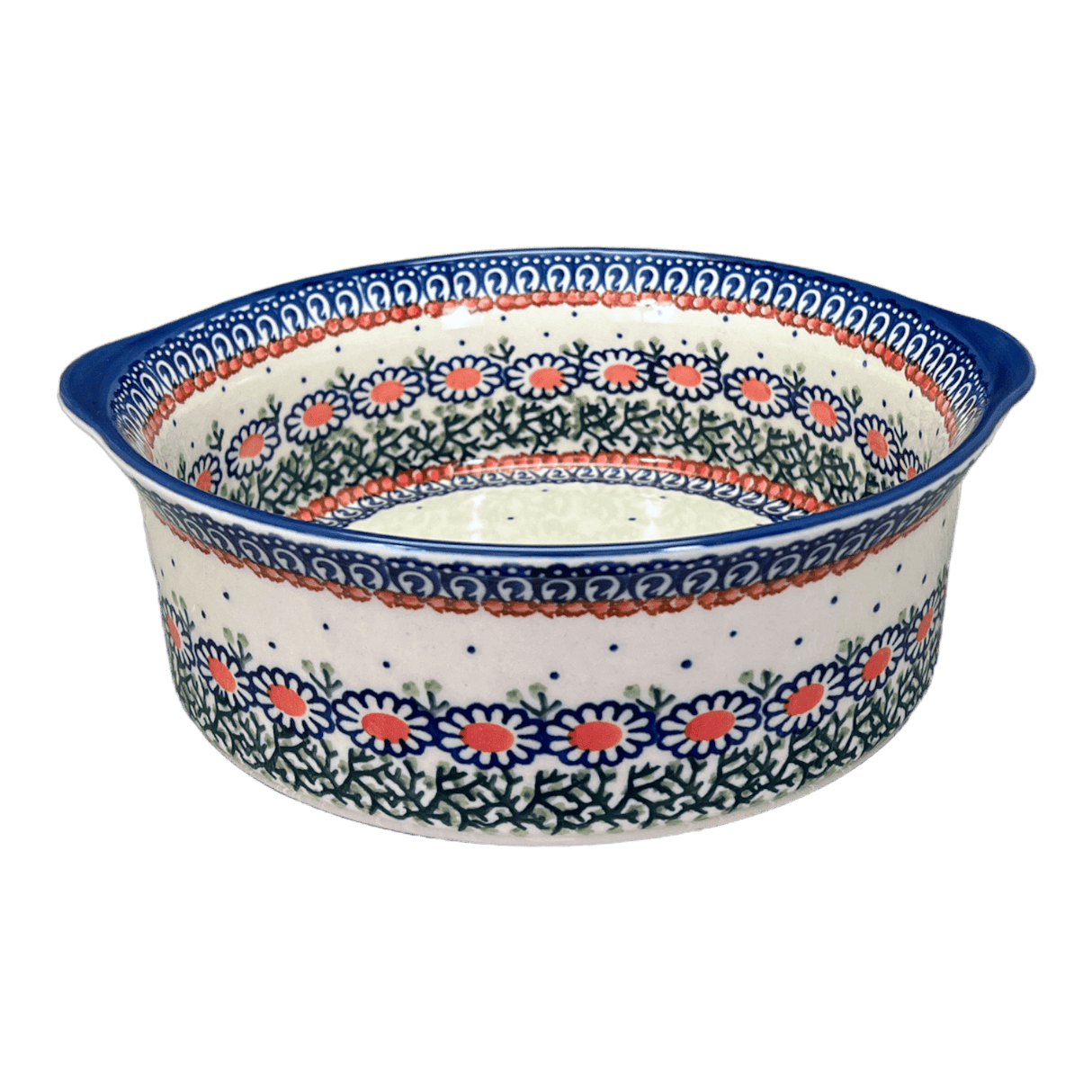 Baker, Round, Deep, 10" in "Daisy Chain" by Manufaktura | Z155U-ST
