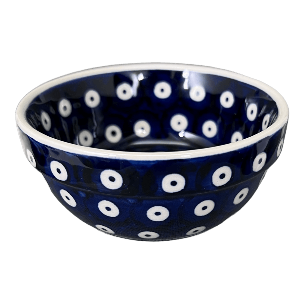 Bowl, Round, 4.25" in "Dot to Dot" by Andy | NDA84-22