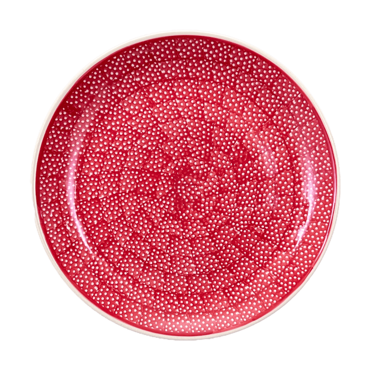 Plate, Round, Salad, 8.5" in "Red Sky at Night" by Manufaktura | T134T-WCZE