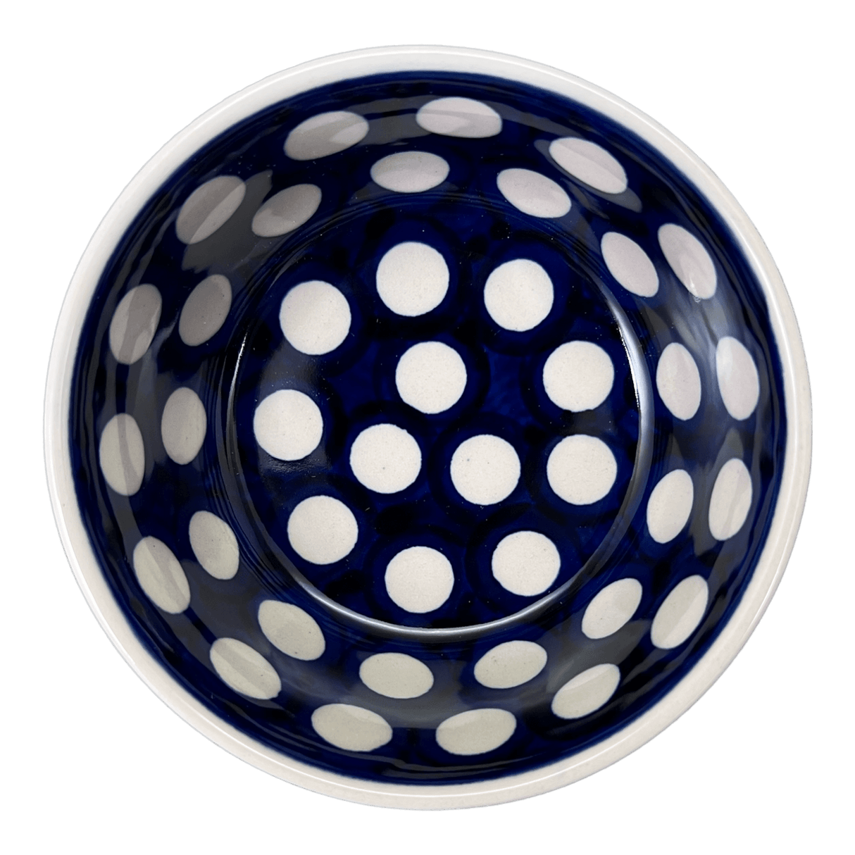 Bowl, Round, 4.25" in "Hello Dotty" by Andy | NDA84-A64