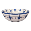 Polish Pottery 6" Bowl (Diamond Quilt) | M089U-AS67 at PolishPotteryOutlet.com