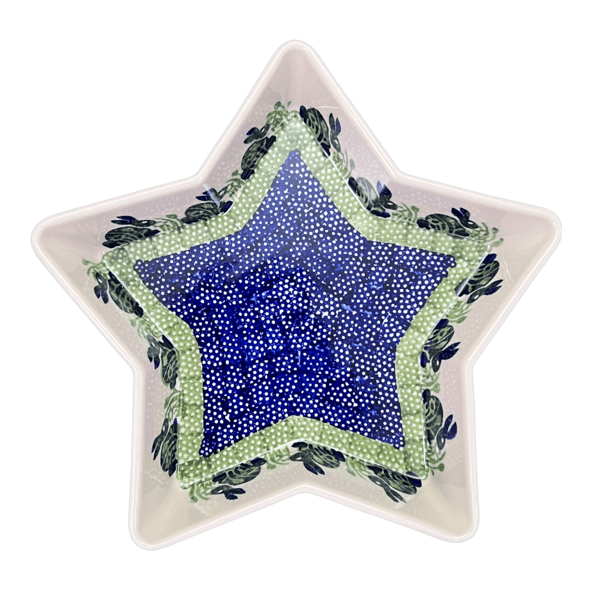 Baker, Star-Shaped, 10" in "Bunny Love" by Manufaktura | M045T-P324