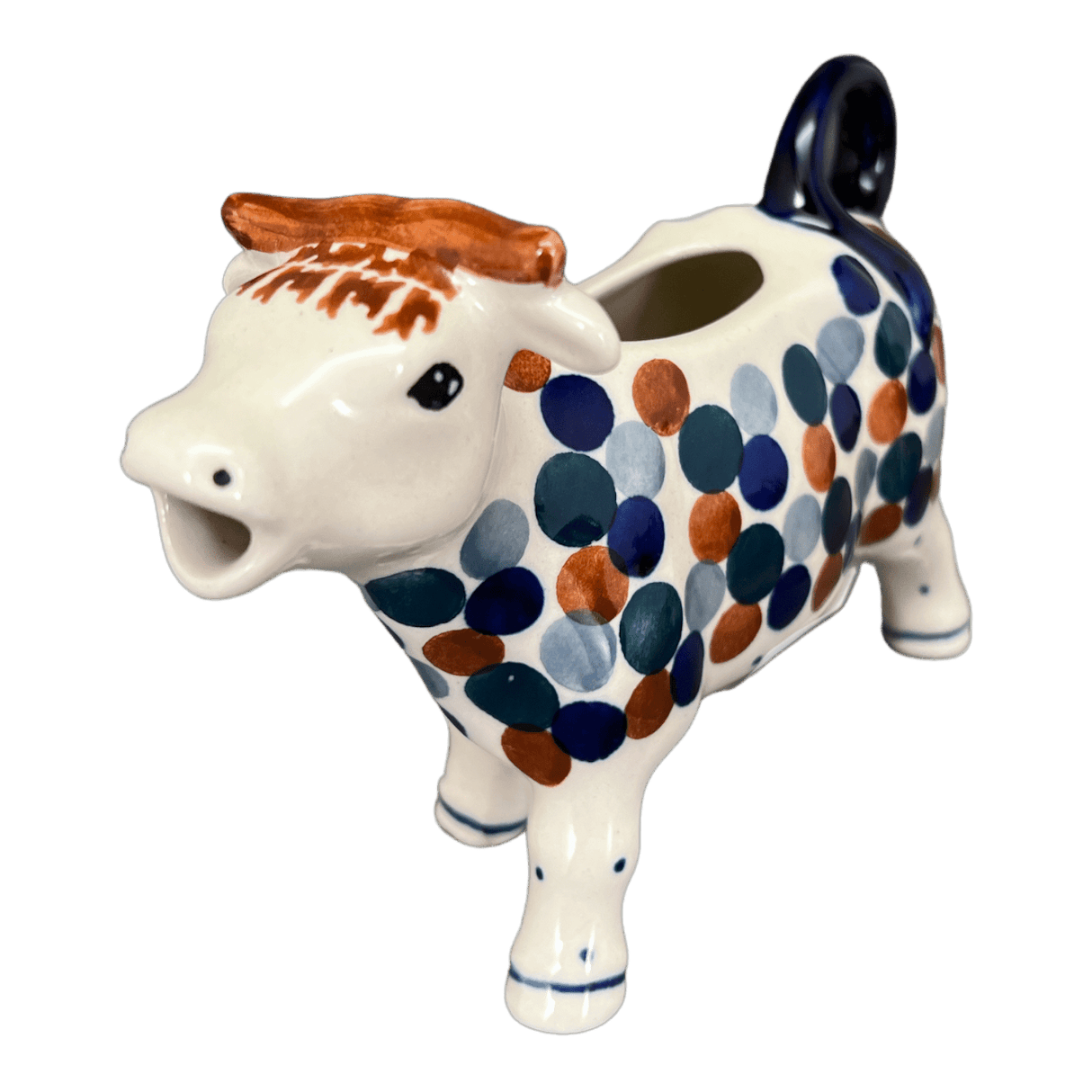 Creamer, Cow, 4 oz in "Fall Confetti" by Manufaktura | D081U-BM01