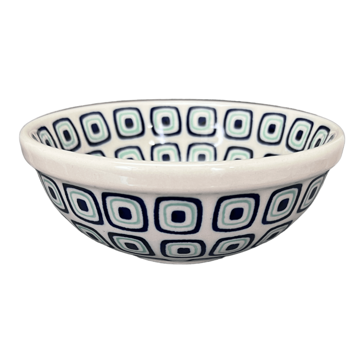 Bowl, Round, 6" in "Green Retro" by Manufaktura | M089U-604A