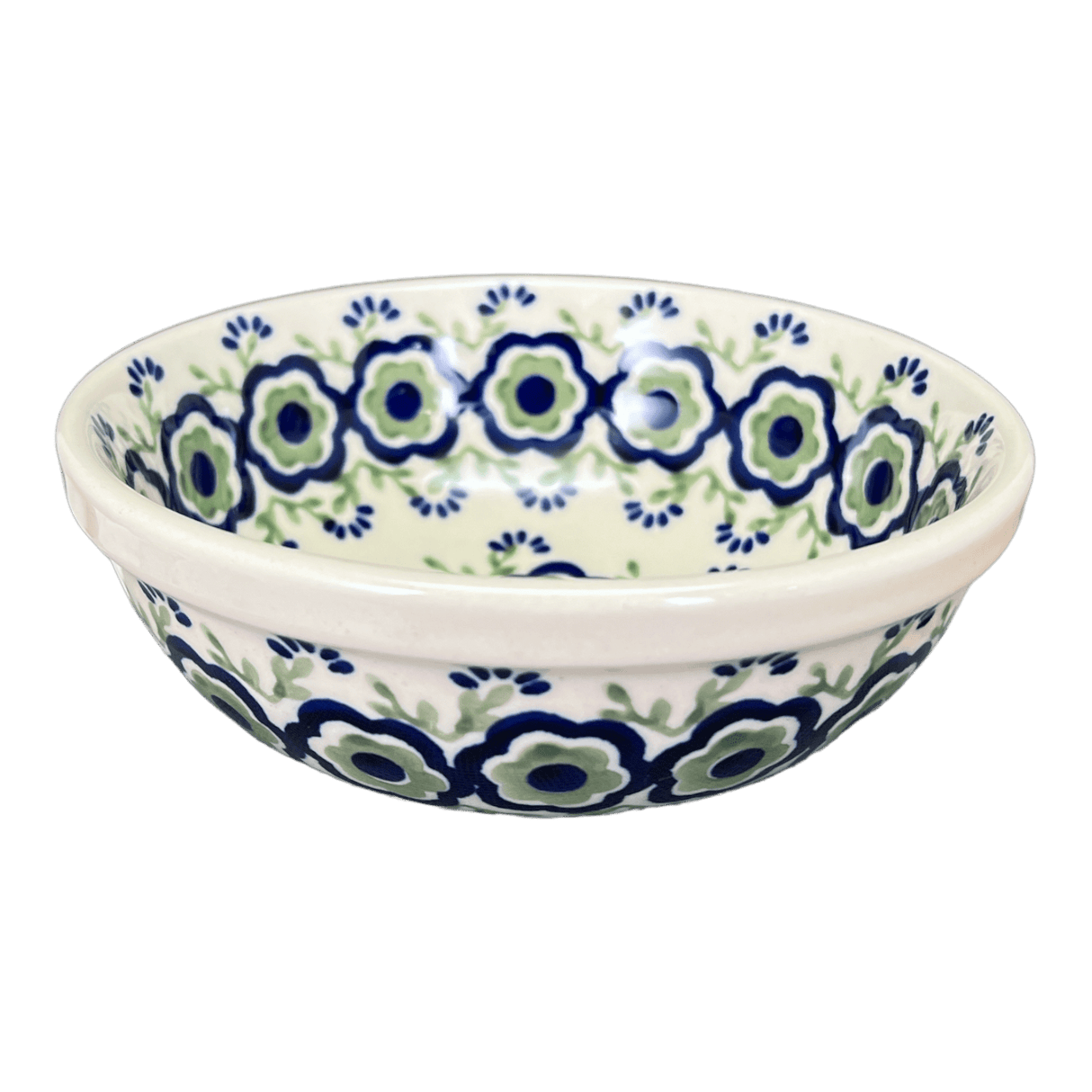Bowl, Round, 6" in "Green Tea Garden" by Manufaktura | M089T-14