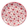 Polish Pottery 8.5" Salad Plate (Scarlet Daisy) | T134U-AS73 at PolishPotteryOutlet.com